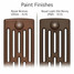 CI-RG-6-PAINT-14-15 - Royal Georgian 6 Column Cast Iron Radiator H760mm x W1766mm CI-RG-6-PAINT-14-15 - Royal Georgian 6 Column Cast Iron Radiator H760mm x W1766mm